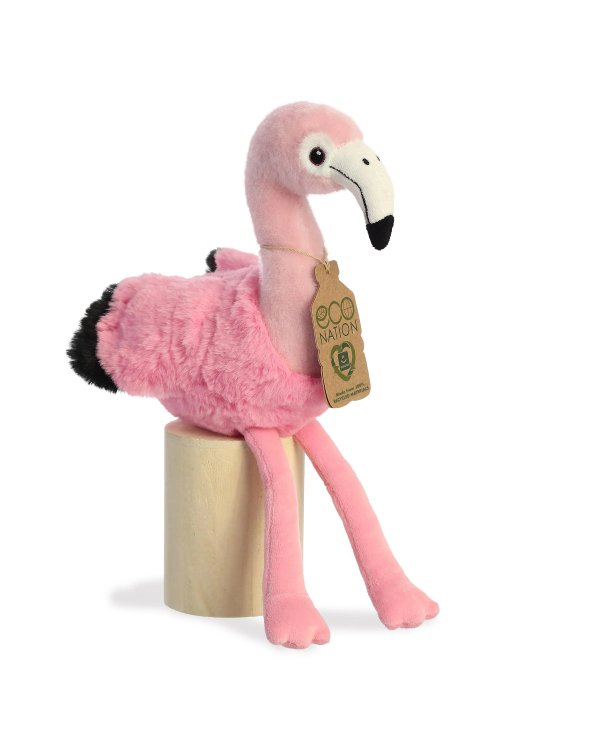 AURORA Eco Nation плюшевая игрушка Фламинго, 24 см
