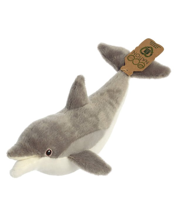 AURORA Eco Nation Мягкая игрушка Дельфин, 38 см