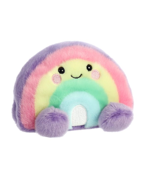 AURORA Palm Pals Плюшевая игрушка - Радуга, 7 см