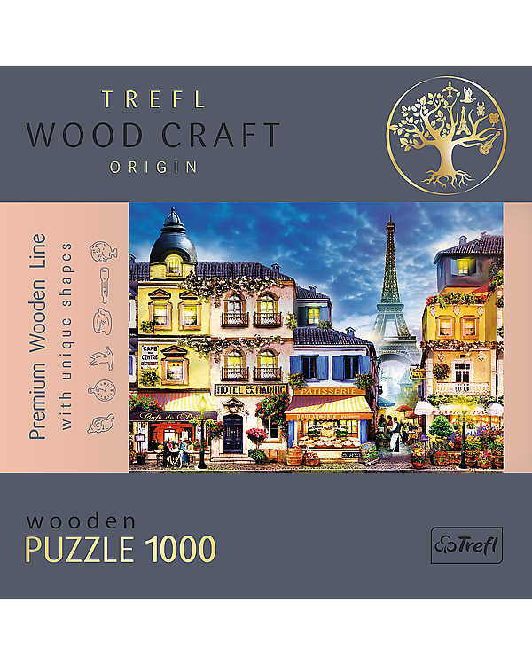 TREFL Пазл из дерева Французская аллея 1000 шт.