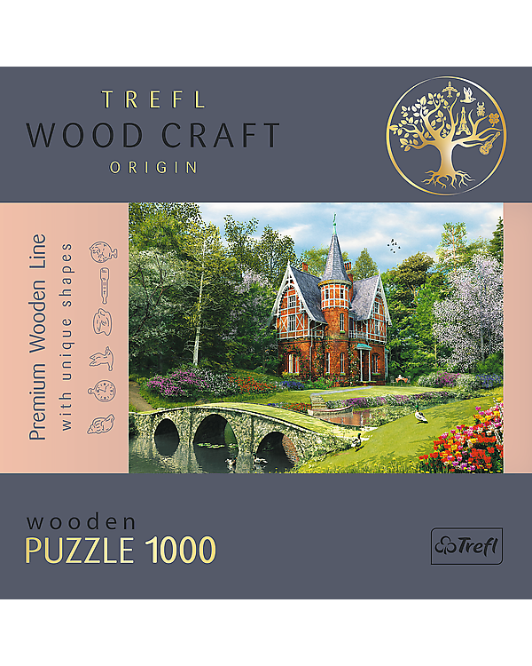 TREFL Пазл из дерева Викторианский дом 1000 шт.