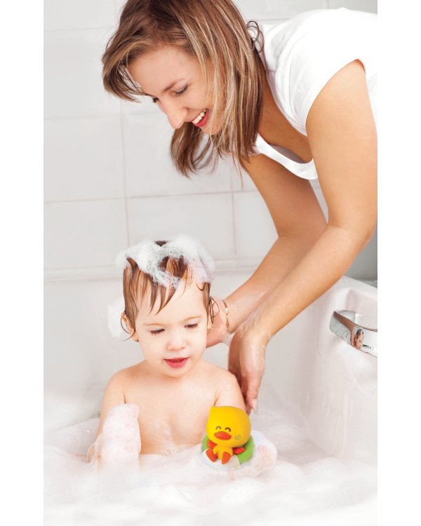 INFANTINO Игрушка для ванны с термометром, Уточка