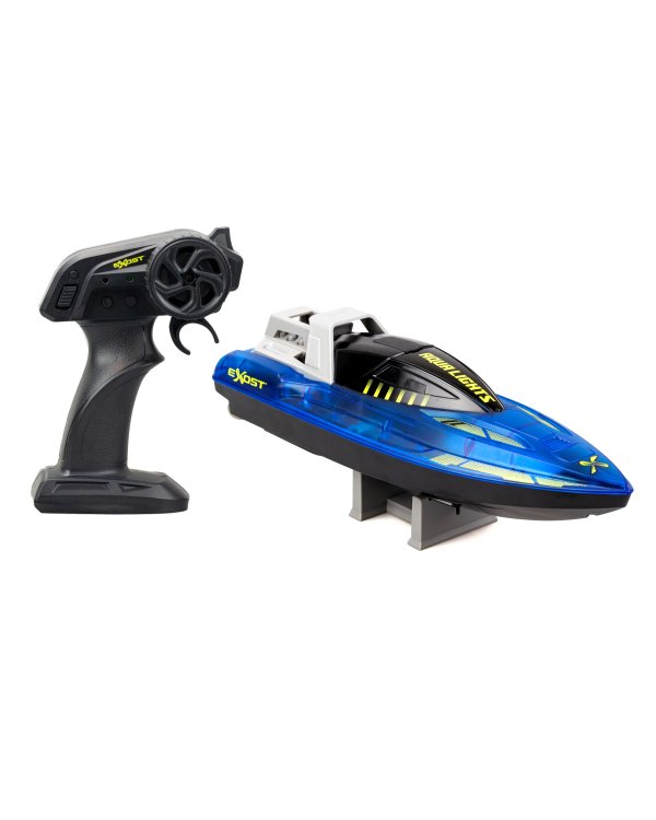 EXOST лодка на радиоуправлении AQUA LIGHTS, масштаб 1:18