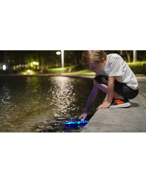 EXOST лодка на радиоуправлении AQUA LIGHTS, масштаб 1:18