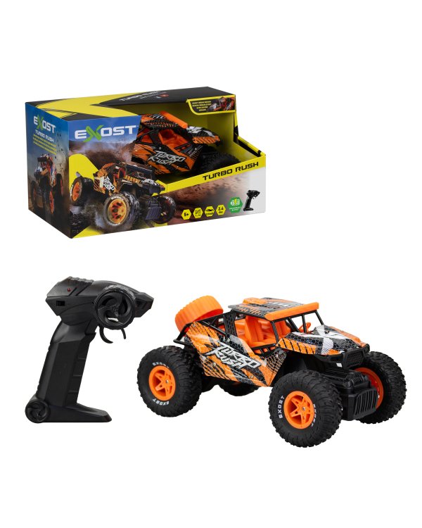 EXOST машинка на радиоуправлении TURBO RUSH, масштаб 1:16
