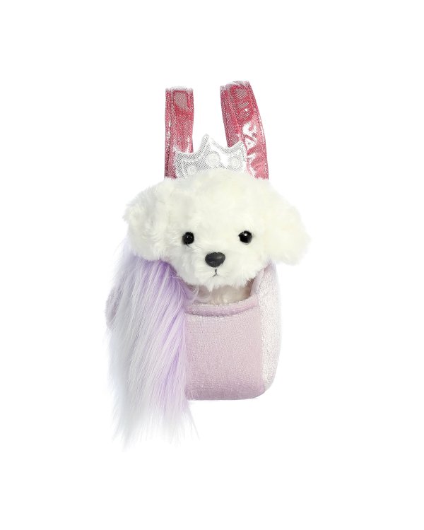 AURORA Fancy Pals Мягкая игрушка - Собака в сумке, 20 см
