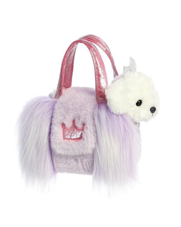 AURORA Fancy Pals Мягкая игрушка - Собака в сумке, 20 см