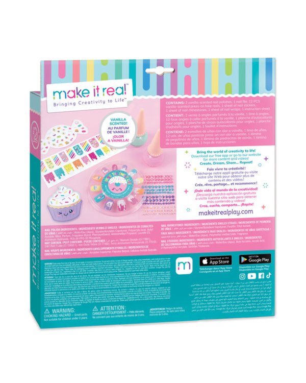 MAKE IT REAL Комплект маникюра "Nail Candy"
