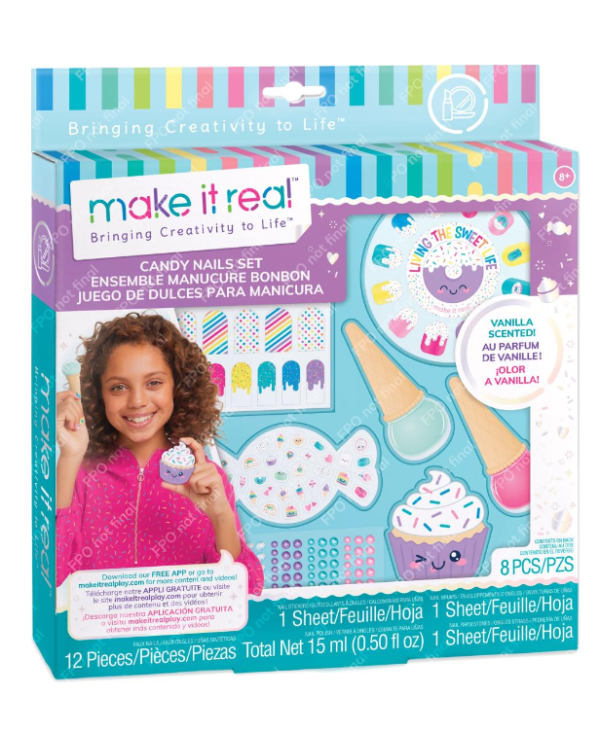 MAKE IT REAL Комплект маникюра "Nail Candy"