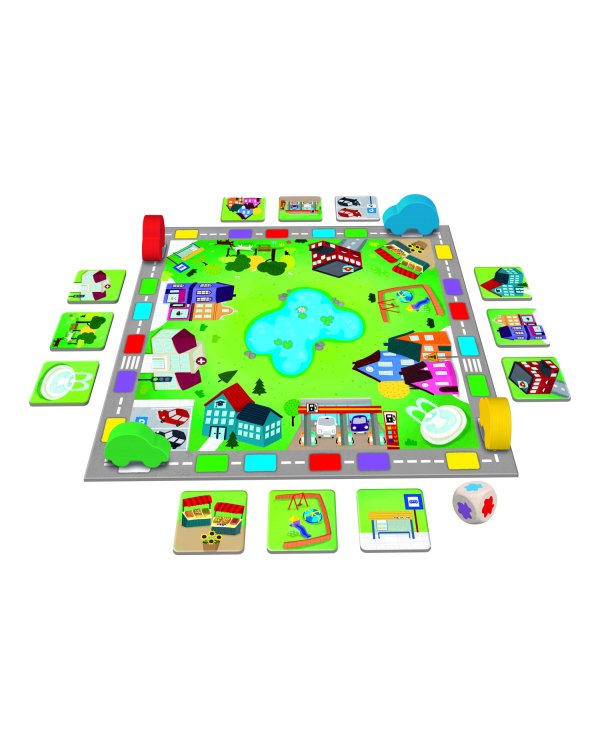 bo. Настольная игра "Beep! Beep!"