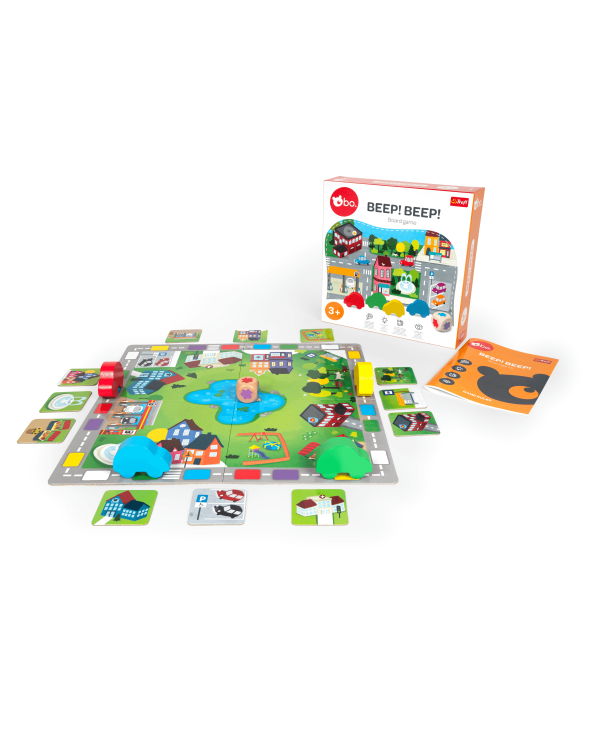 bo. Настольная игра "Beep! Beep!"