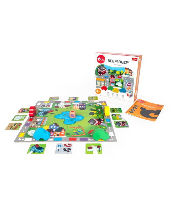 bo. Настольная игра "Beep! Beep!"