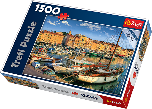TREFL Пазл Порт в Сан-Тропе, 1500 шт.