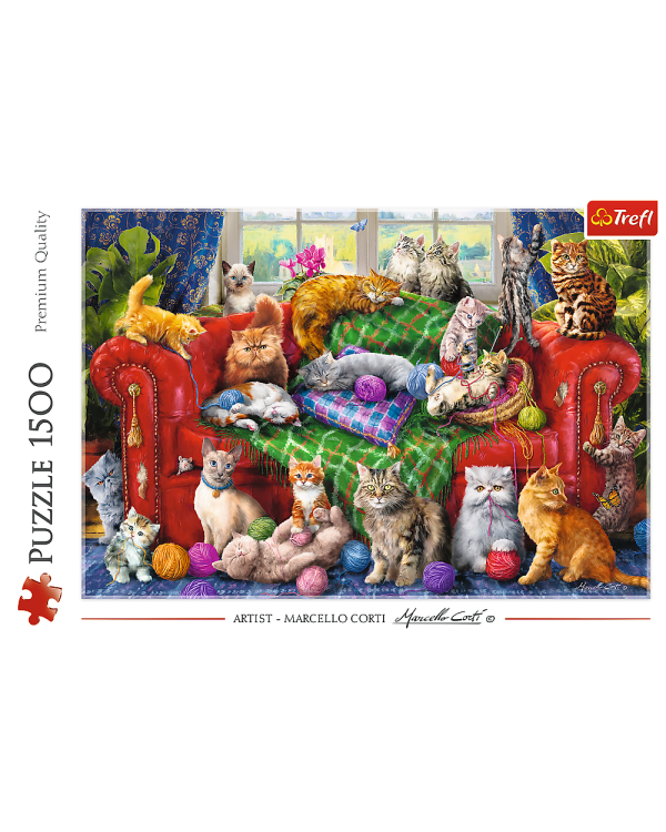TREFL Пазл Котята, 1500 шт.