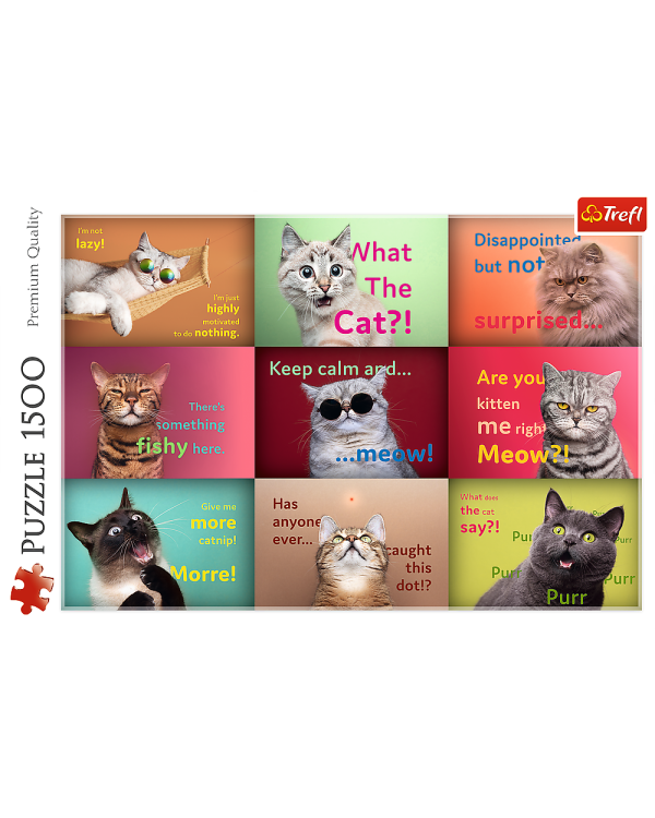 TREFL Пазл Кошки, 1500 шт.