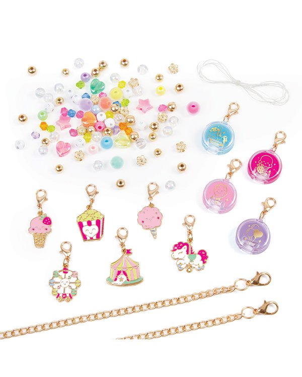 MAKE IT REAL Набор для творчества по изготовлению браслетов с блесками для губ