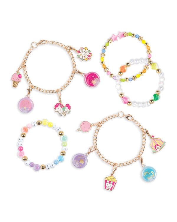 MAKE IT REAL Набор для творчества по изготовлению браслетов с блесками для губ