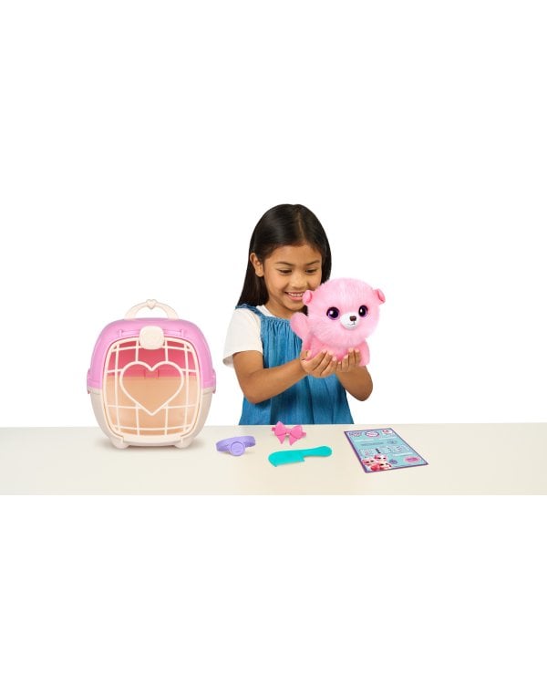 SCRUFF-A-LUVS мягкий домашний любимец, розовый, 19 см