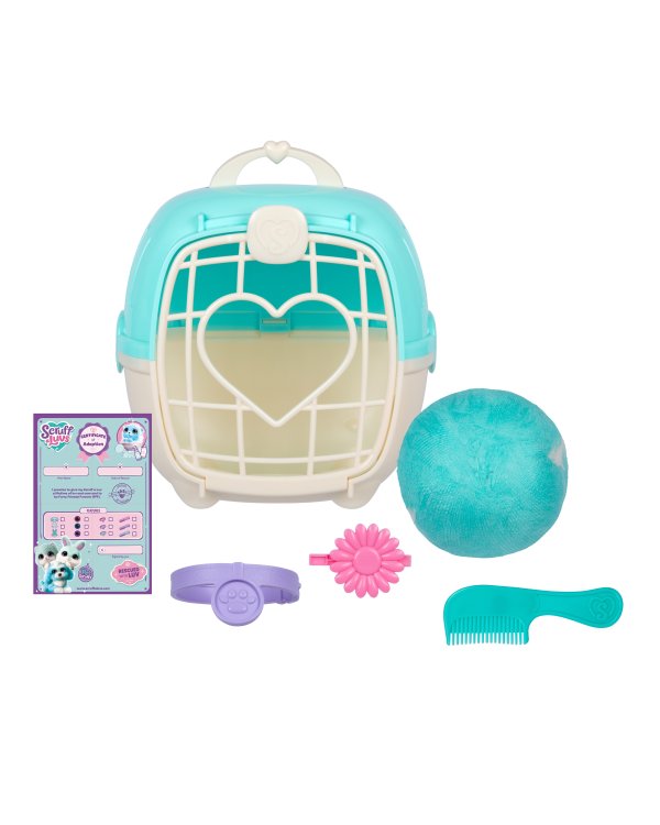 SCRUFF-A-LUVS мягкий домашний любимец, голубой, 19 см