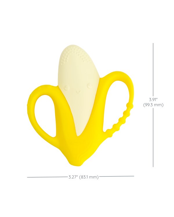 INFANTINO Прорезыватель-погремушка, Банан