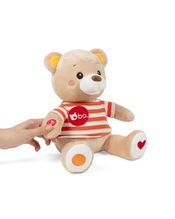 bo. интерактивная игрушка медведь (на латышском языке)