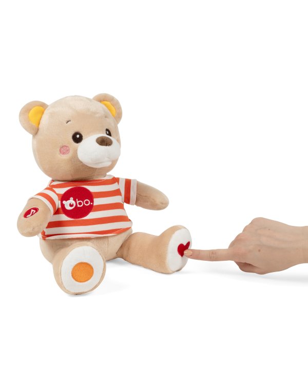 bo. интерактивная игрушка медведь (на латышском языке)