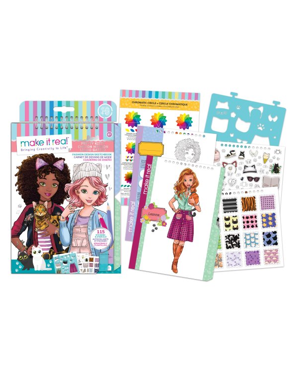 MAKE IT REAL Скетчбук "Кошечки"