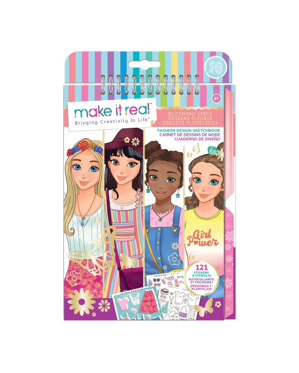 MAKE IT REAL Скетчбук "Любовь и Ромашки"