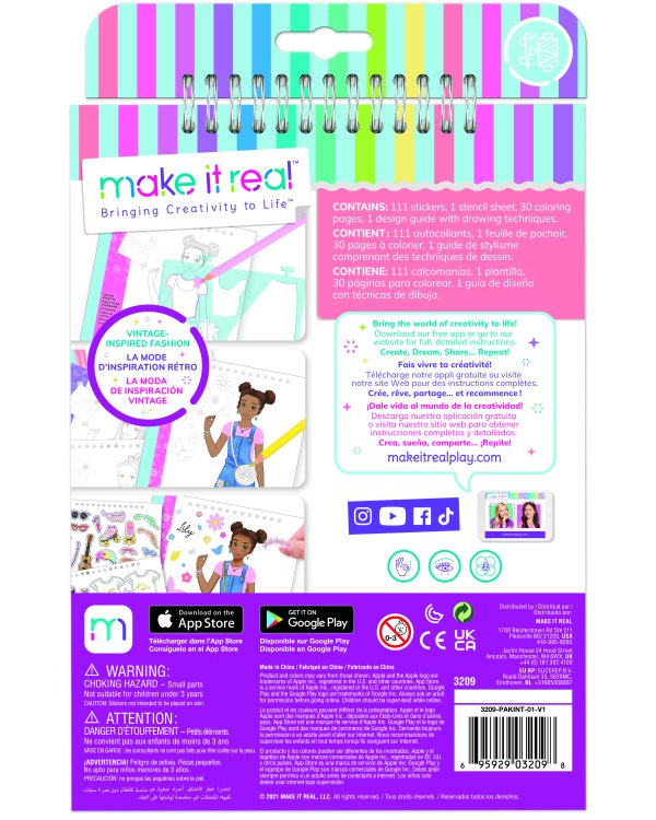 MAKE IT REAL Скетчбук "Любовь и Ромашки"