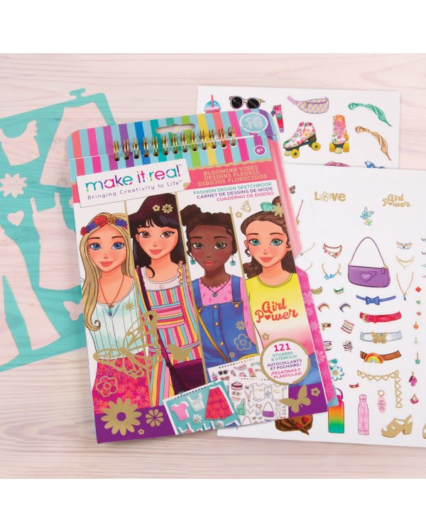 MAKE IT REAL Скетчбук "Любовь и Ромашки"