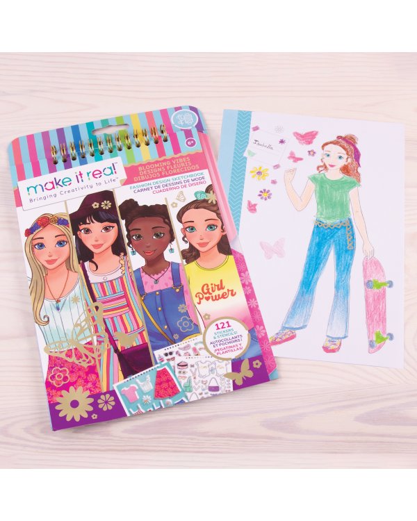 MAKE IT REAL Скетчбук "Любовь и Ромашки"