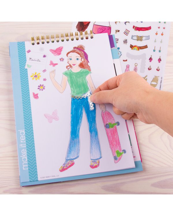 MAKE IT REAL Скетчбук "Любовь и Ромашки"