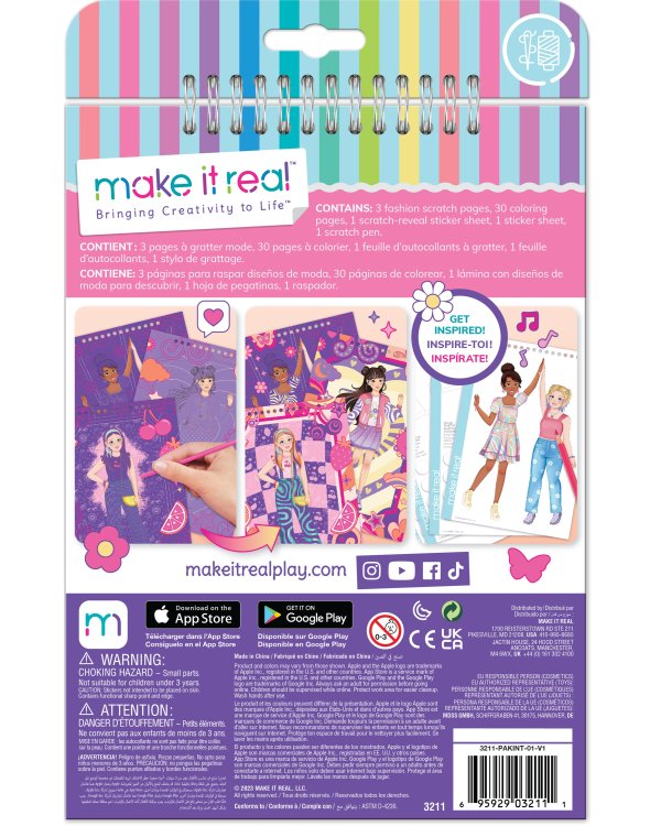 MAKE IT REAL Альбом для скретч-артa Cтильные вибрации