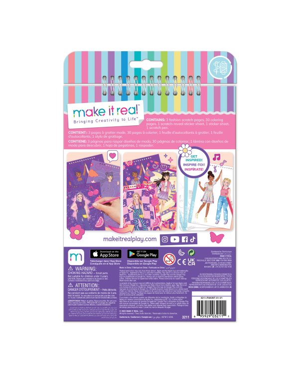 MAKE IT REAL Альбом для скретч-артa Cтильные вибрации