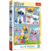 TREFL DISNEY STITCH Набор пазлов, 2x70 шт.