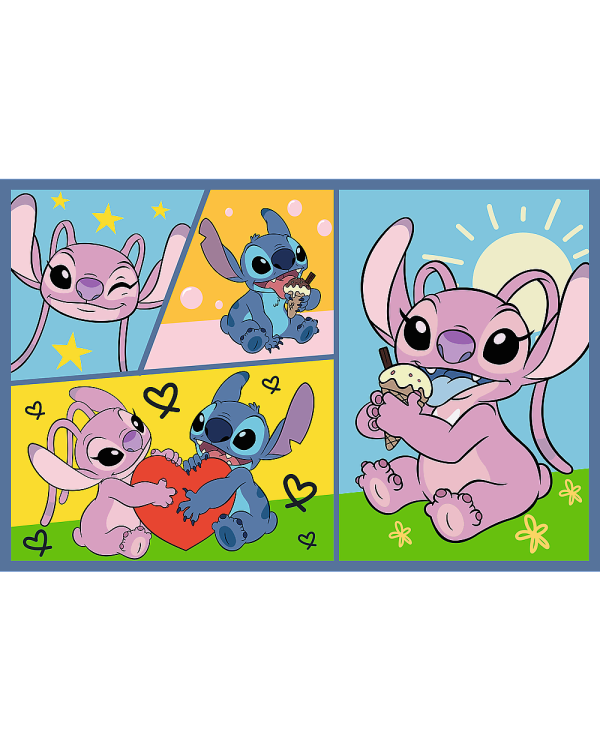 TREFL DISNEY STITCH Набор пазлов, 2x70 шт.