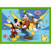 TREFL MICKEY MOUSE Комплект пазлов 4в1