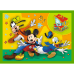 TREFL MICKEY MOUSE Комплект пазлов 4в1