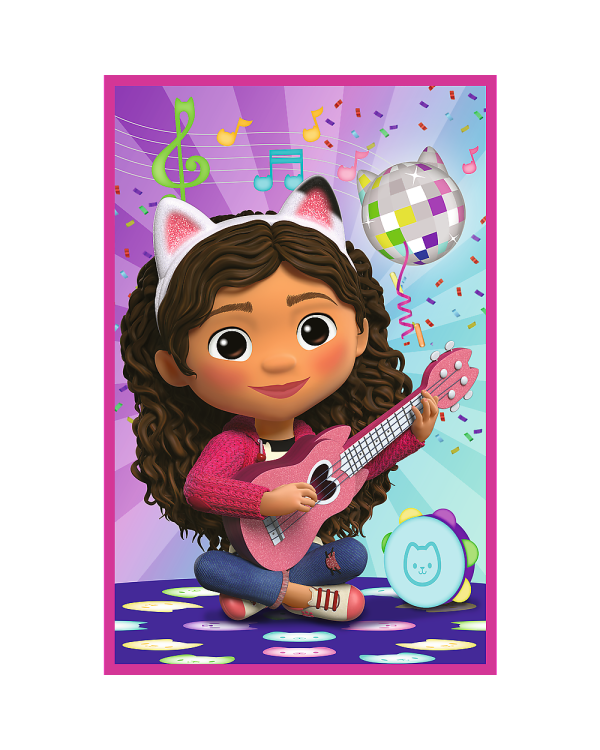 TREFL GABBY´S DOLLHOUSE Комплект пазлов, 3x50 шт.