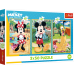 TREFL DISNEY MICKEY MOUSE набор пазлов "Мыши на отдыхе", 3×50 шт.