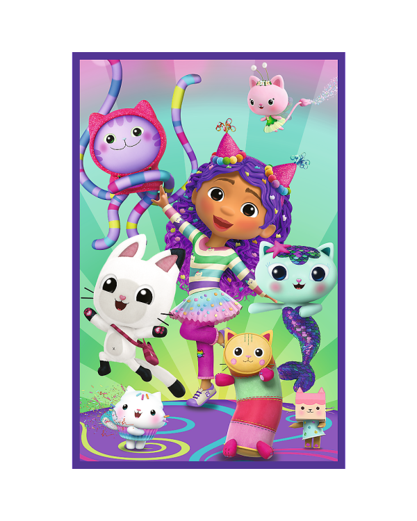 TREFL GABBY´S DOLLHOUSE Набор пазлов, 3 x 80 шт.