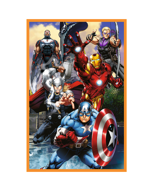 TREFL AVENGERS Комплект пазлов, 3x80 шт.