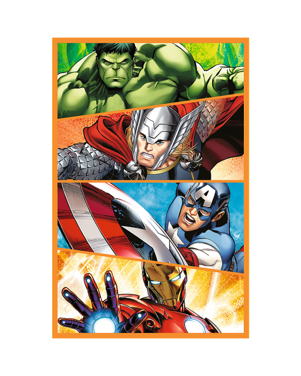 TREFL AVENGERS Комплект пазлов, 3x80 шт.