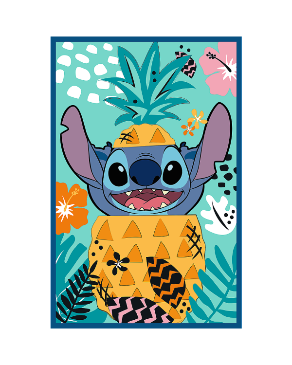 TREFL DISNEY STITCH Комплект пазлов, 3x80 шт.