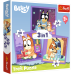 TREFL BLUEY Комплект пазлов 3в1