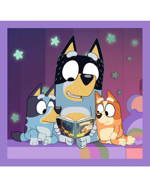 TREFL BLUEY Комплект пазлов 3в1