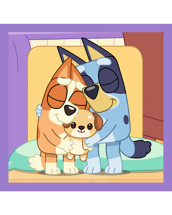 TREFL BLUEY Комплект пазлов 3в1