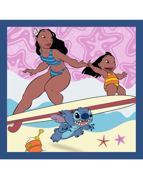 TREFL DISNEY STITCH Комплект пазлов 3в1