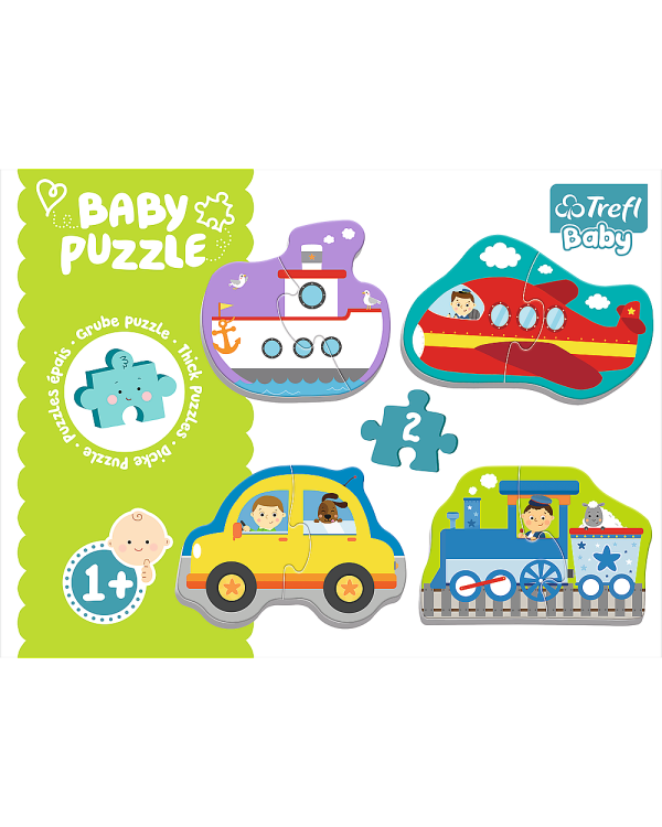 TREFL Пазл для малышей Транспортные средства