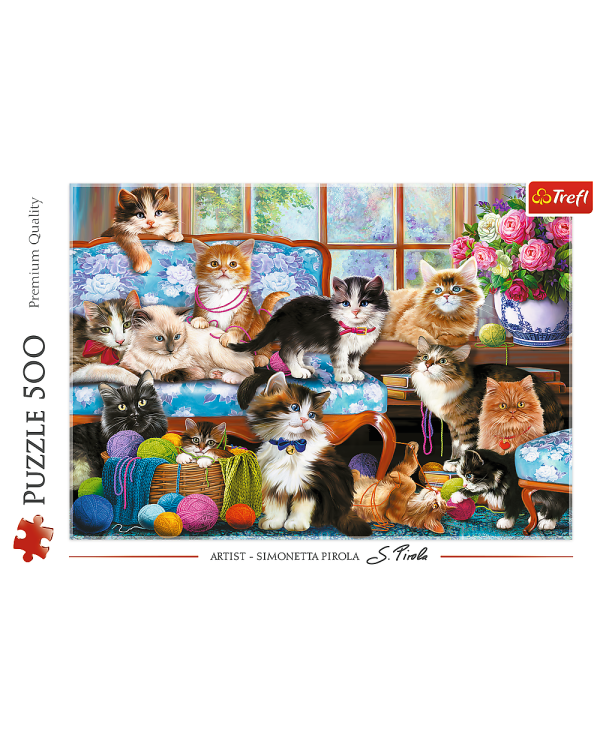 TREFL Пазл Кошки, 500 шт.
